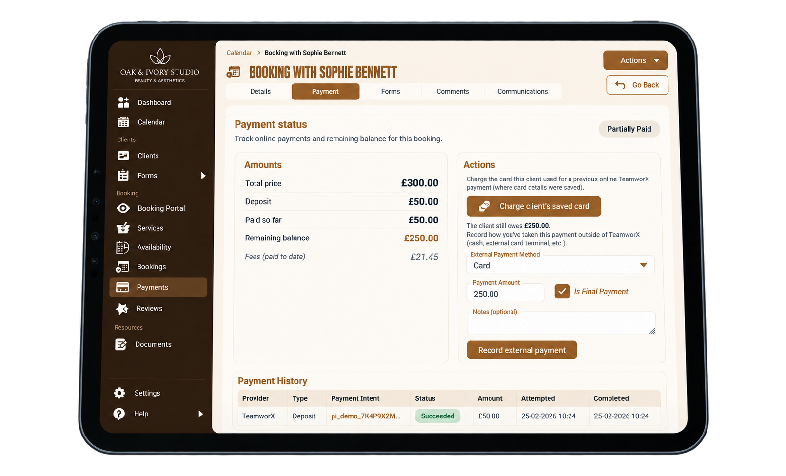 Payments & protection